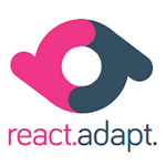 React. Adapt. logo